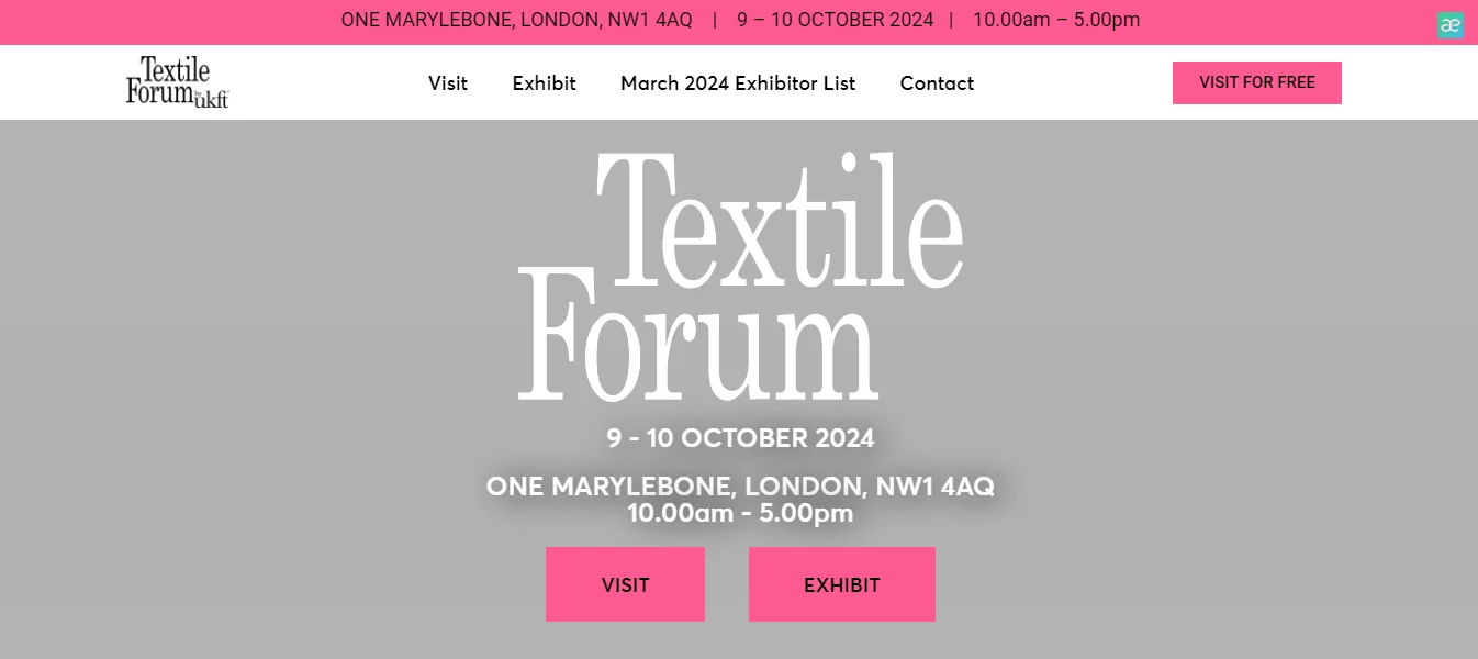 Textile Forum official website