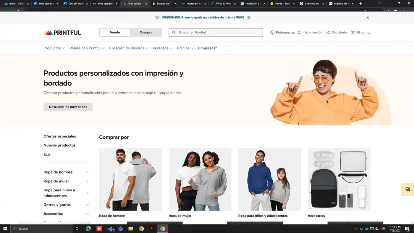 ¿Qué es impresión bajo demanda o Printing on Demand?