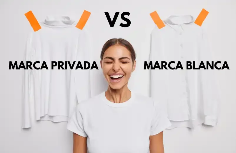 Comparación entre marca privada y marca blanca en la fabricación de ropa