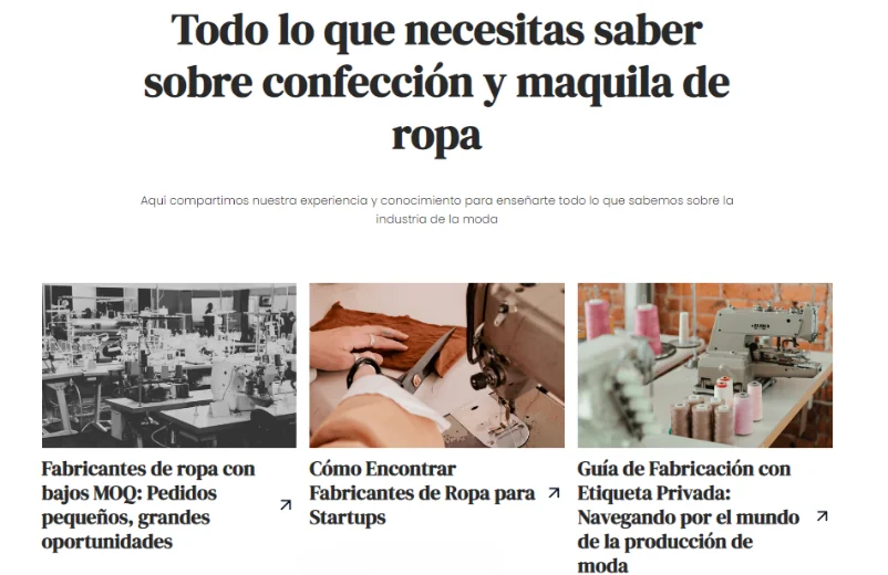 Escalar negocio de ropa con fabricantes mayoristas GAT Fashion Lab