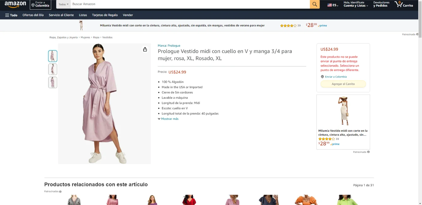 Marca Prologue - ropa de etiqueta privada para trabajo femenino