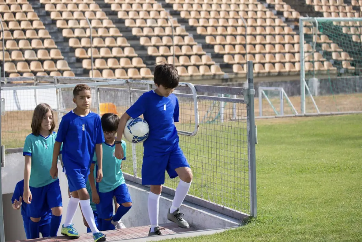 Producción de uniformes y ropa para equipos de fútbol
