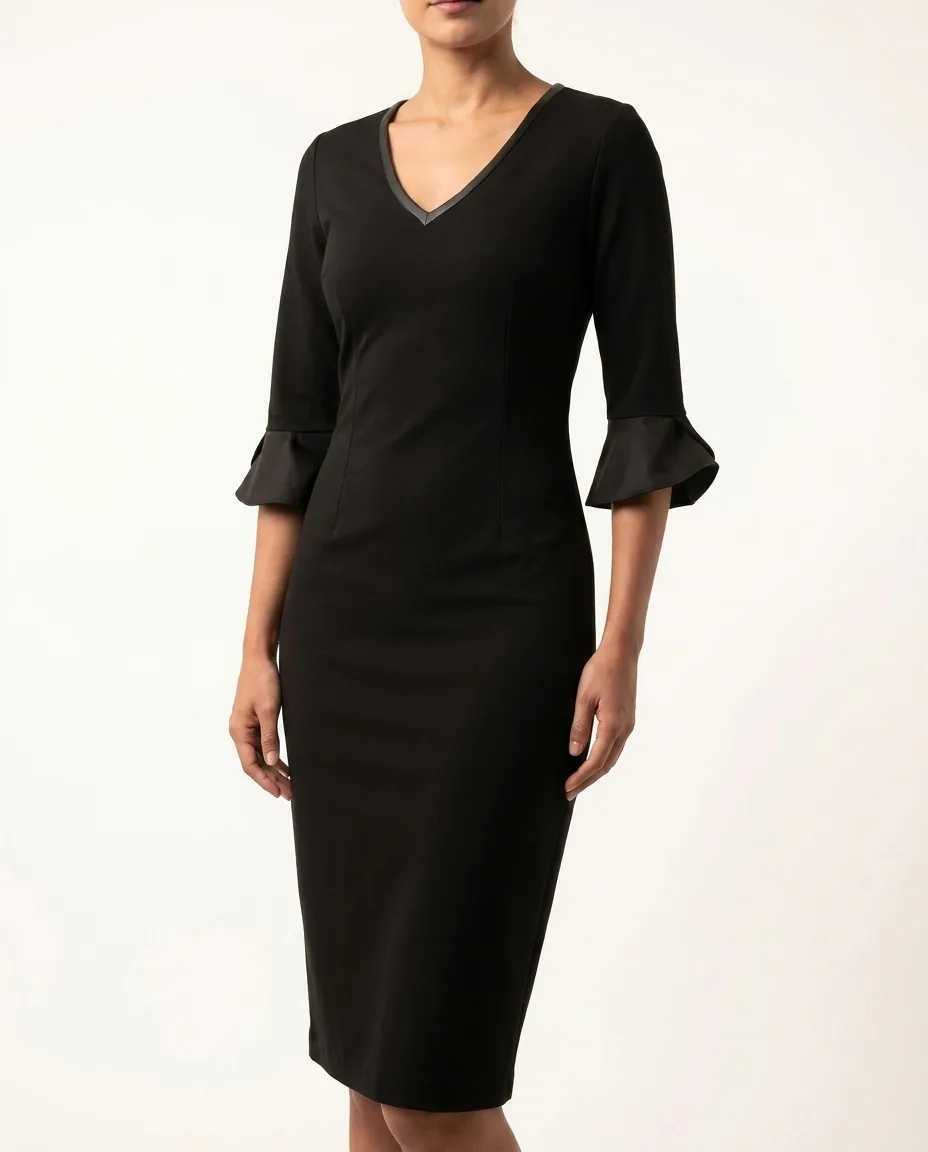 Black basic t-shirt made by GAT for corporate uniform programs
